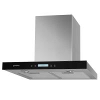 Вытяжка купольная Prima plus 60 (600х500хh400(780)) (Материал Металл/Стекло , Цвет Металлик/Черный) в Керчи от производителя 