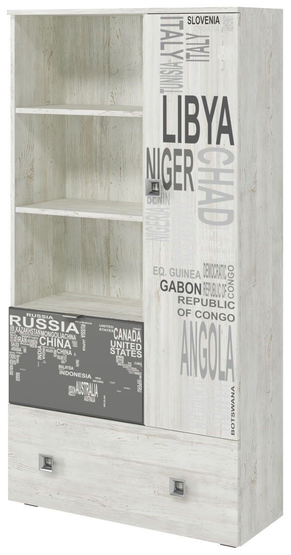 Фото Шкаф книжный Поло от производителя Регина в Керчи по цене 9&nbsp;430 ₽