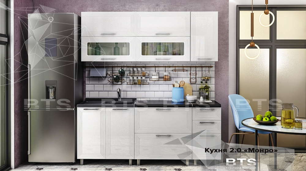 Фото Кухня Монро (2,0) от производителя БТС  в Керчи по цене 38 040 ₽