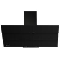 Вытяжка наклонная Cascada trio 90 (896х420хh713(878)) (Материал Металл/Стекло , Цвет Черный/Черный) в Керчи от производителя 