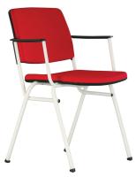 Фото stulya-ofisnye стул для посетителя айсит (isit) luks arm (белый) производитель Новый стиль