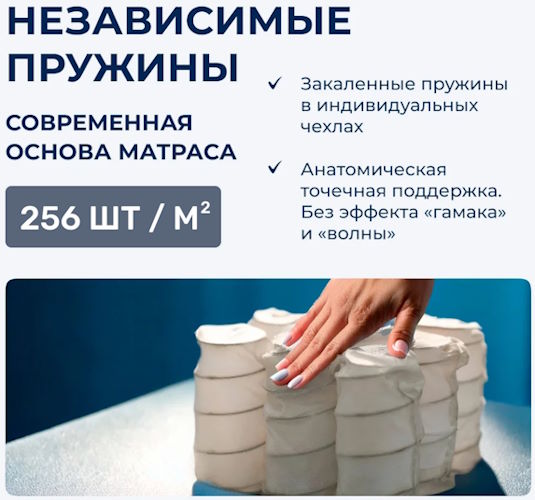 Фото Матрас Energia (Энерджия) от производителя Линия Флекс в Керчи по цене 18&nbsp;000 ₽