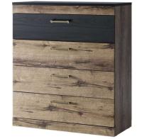 Комод 4S Джаггер (Jagger) (дуб монастырский-черный (Анрэкс) ) в Керчи от производителя 