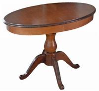 Фото  стол обеденный фабрицио-1 эллипс (110) производитель Аврора