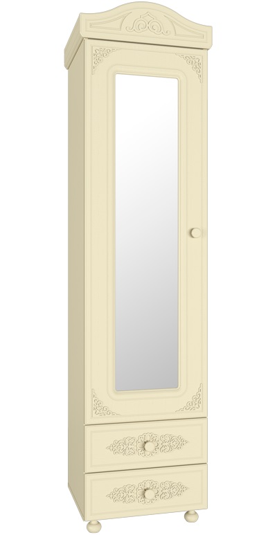 Фото Шкаф-пенал Ассоль плюс АС-1 с зеркалом от производителя Компасс в Керчи по цене 28&nbsp;310 ₽