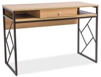 Стол компьютерный Signal Tablo B  (металл, мдф-дуб,  темно-коричневый (Signal) ) в Керчи от производителя 