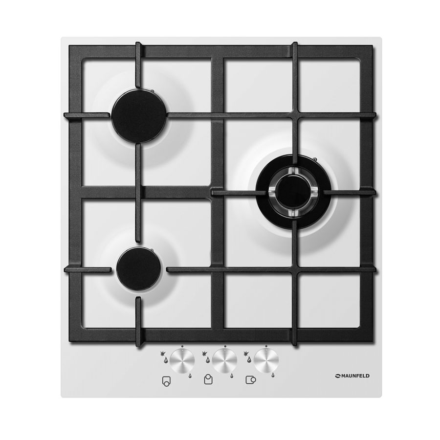 Фото Варочная поверхность газовая 3-х комф. MGHE 43 71 (450х520) от производителя Maunfeld в Керчи по цене 15 450 ₽