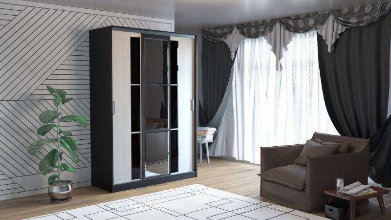 Фото Шкаф-купе ПШ-3.2 (3 двери) от производителя Росток в Керчи по цене 32&nbsp;390 ₽