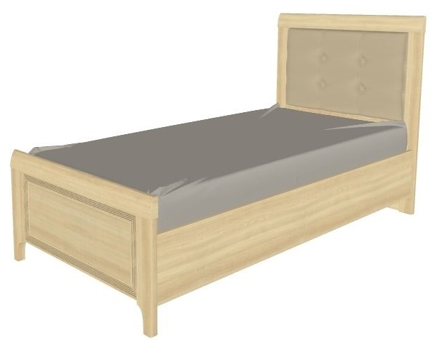 Фото Кровать односпальная Карина КР-1035 (СМ 90х190) с ламельным основанем от производителя Лером в Керчи по цене 26 860 ₽