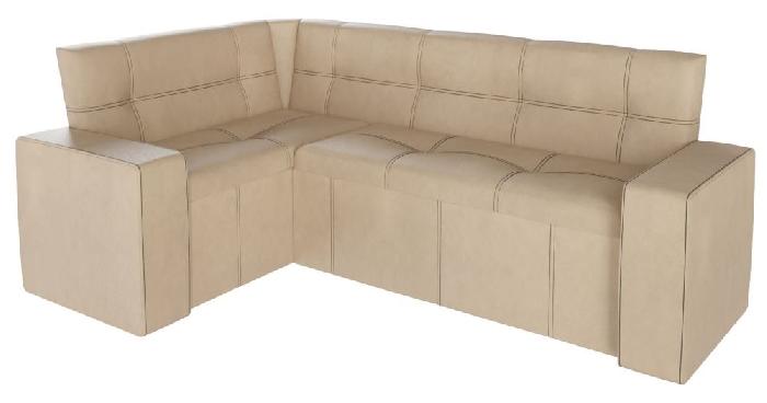 Кухонный уголок Квадро Тип 4 (7) (каркас скрытый, кожзам бежевый (Бон-мебель) ) Кухонный уголок Квадро Тип 4 (7) (каркас скрытый, кожзам бежевый (Бон-мебель) )