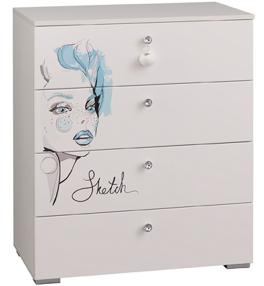 Фото Комод Гламур  от производителя Мебельсон в Керчи по цене 22 440 ₽