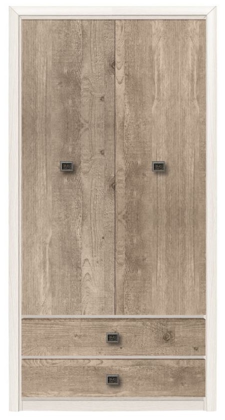 Фото Шкаф Коен REG2D2S (104) двухдверный от производителя Black Red White (БРВ) в Керчи по цене 29&nbsp;890 ₽