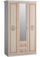 Шкаф Алиса (129) трехдверный с ящиками  (дуб саттер, крем,(Мебельсон)) в Керчи от производителя 