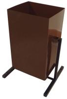 Урна для мусора Эконом (335х310хh460) в интернет магазине Планета Комфорта Фото urny урна для мусора эконом (335х310хh460) производитель Металл-Конструкция
