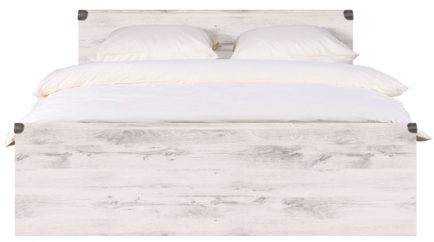 Фото Кровать двуспальная Индиана JLOZ (СМ 160х200) без основания от производителя Black Red White (БРВ) в Керчи по цене 17&nbsp;850 ₽