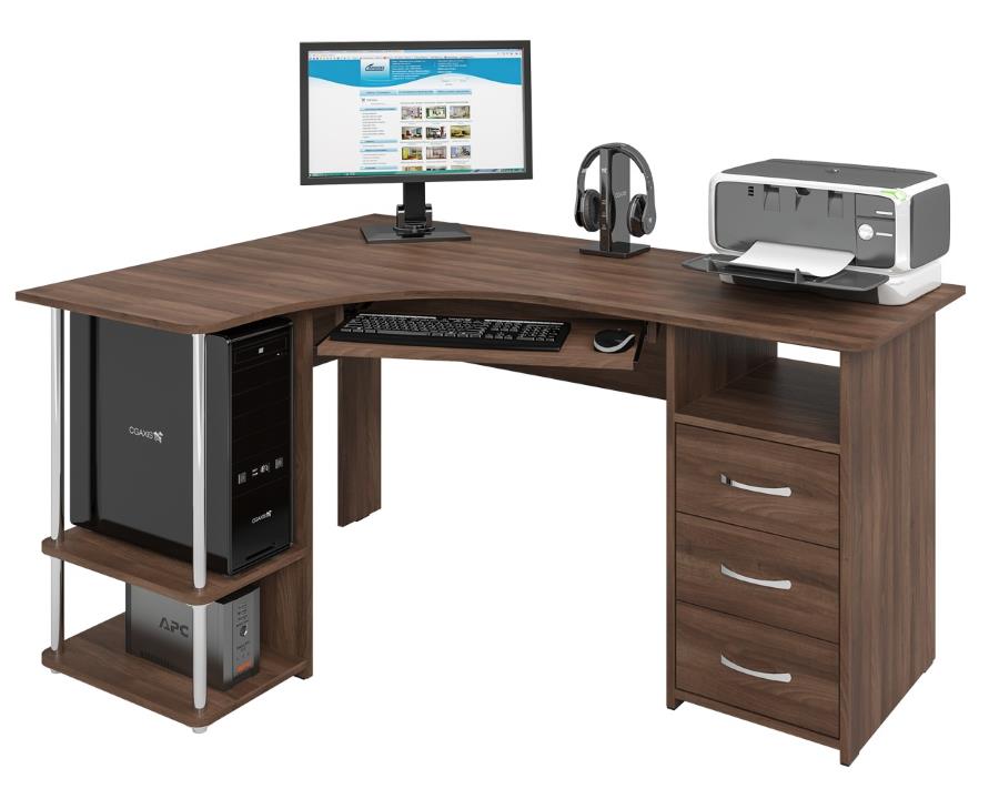 Фото Стол компьютерный С-237 от производителя Компасс в Керчи по цене 17&nbsp;930 ₽