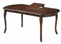 Стол обеденный Аликанте (Alicante AL-T4EXЗ) (№4 массив дерева, мдф шпон-темный орех,  темный орех (ТМК) ) в Керчи от производителя 