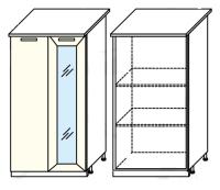 Фото kukhonnye-shkafy-so-steklom кухня диана-4 (лдсп) шкаф 600 (кш-1) производитель Фант-мебель