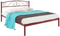 Фото metallicheskie-krovati кровать двуспальная вероника (см 160х190) трубка металл производитель Милсон