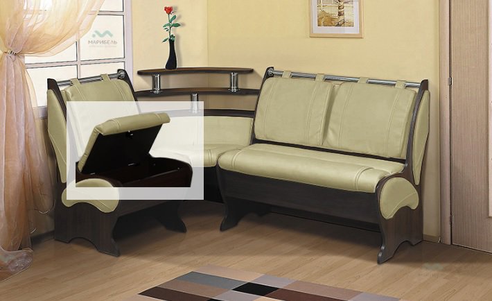 Фото Кухонный уголок ДКУ-2/2 в Керчи по цене 17 310 ₽ от производителя Марибель, код товара 2000001291566, 2000001291573, 2000001291580, 2000001291597, 2000001291603, 2000001291610, 2000001291627 шт Фото Кухонный уголок ДКУ-2/2 от производителя Марибель в Керчи по цене 17 310 ₽