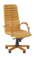 Фото  кресло для руководителя гелекси (galaxy) wood mpd производитель Новый стиль