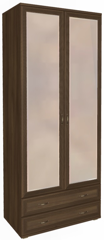 Фото Шкаф Карина ШК-1007 (90) двухдверный от производителя Лером в Керчи по цене 36&nbsp;540 ₽