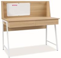 Стол компьютерный Signal B 195 (металл, мдф-дуб,  белый (Signal) ) в Керчи от производителя 
