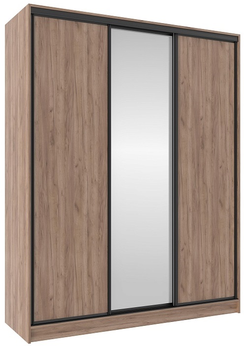 Фото Шкаф-купе 2000 Домашний (3 двери) от производителя Глазов в Керчи по цене 40&nbsp;330 ₽