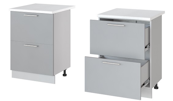 Фото Кухня Бронкс стол-рабочий Н-62 от производителя Леко в Керчи по цене 7 200 ₽