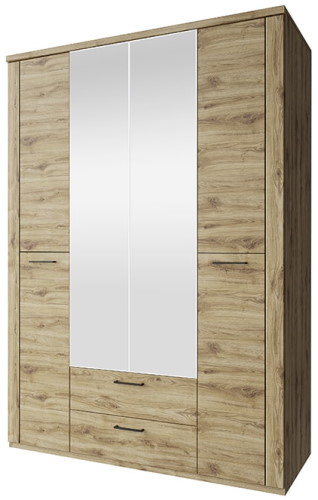 Фото Шкаф 4DG2S Дорсет (Doorset) (150) четырехдверный от производителя Анрэкс в Керчи по цене 47 800 ₽