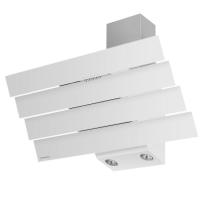 Вытяжка наклонная Cascada quart 90 (896х420хh713(878)) (Материал Металл/Стекло , Цвет Металлик/Черный) в Керчи от производителя 