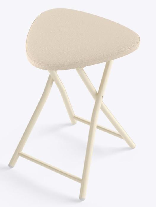 Табурет складной Теб ( Обивка стула:кожзам , кремовый, кремовый (Mamadoma) )