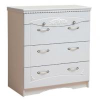 Комод Ольга-10  (белый-жемчужный ясень (Фант-мебель) ) в Керчи от производителя 