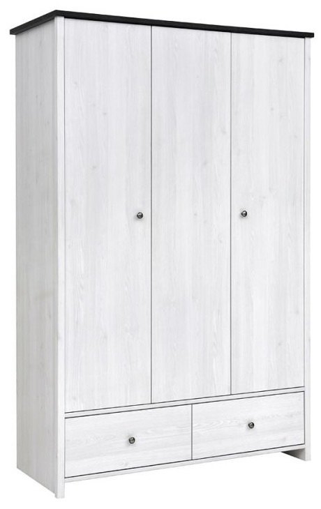 Фото Шкаф Порто SZF3D2S (129) трехдверный от производителя Black Red White (БРВ) в Керчи по цене 30 340 ₽