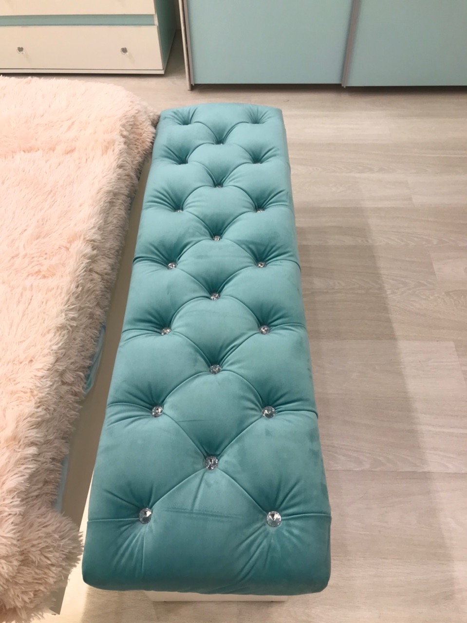 Фото Банкетка Тифани ПФ-01 от производителя Мебелони в Керчи по цене 8 540 ₽