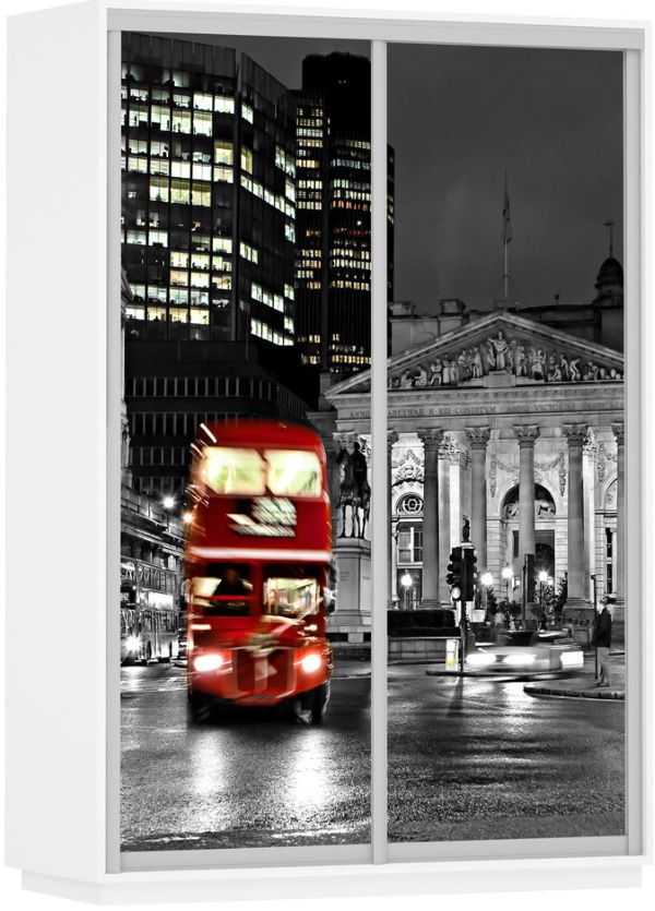 Фото Шкаф-купе Экспресс Дуо Фото (1,6х0,6х2,2 - 2 двери) от производителя Мебельная компания Е1 в Керчи по цене 39&nbsp;840 ₽