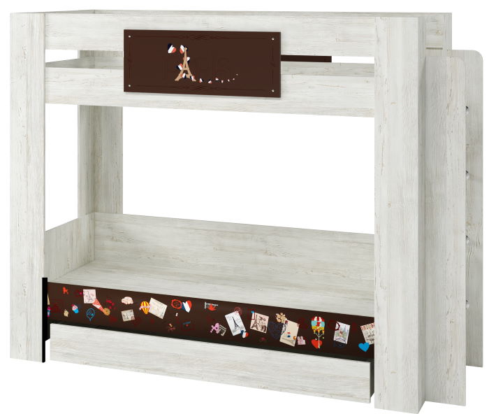 Фото Кровать двухярусная Поло (СМ 80х200) с настилом от производителя Регина в Керчи по цене 21 520 ₽