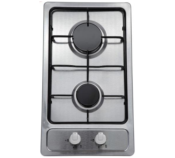 Фото Варочная поверхность газовая 2-х конф. VENTOLUX HG320 EES INOX 2 (600х520хh43) от производителя  в Керчи по цене 9 050 ₽
