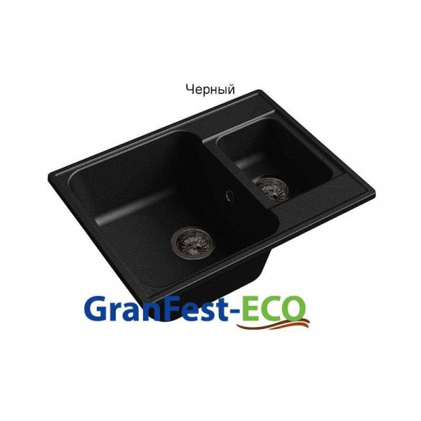 Фото Мойка Granfest eco-09 (ГР 620х480хh200) (шир.ящ.min 600) без сифона от производителя Granfest в Керчи по цене 3 730 ₽