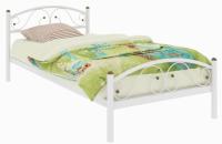 Кровать односпальная Вероника Plus (СМ 90х200) трубка металл в интернет магазине Планета Комфорта Фото metallicheskie-krovati кровать односпальная вероника plus (см 90х200) трубка металл производитель Милсон