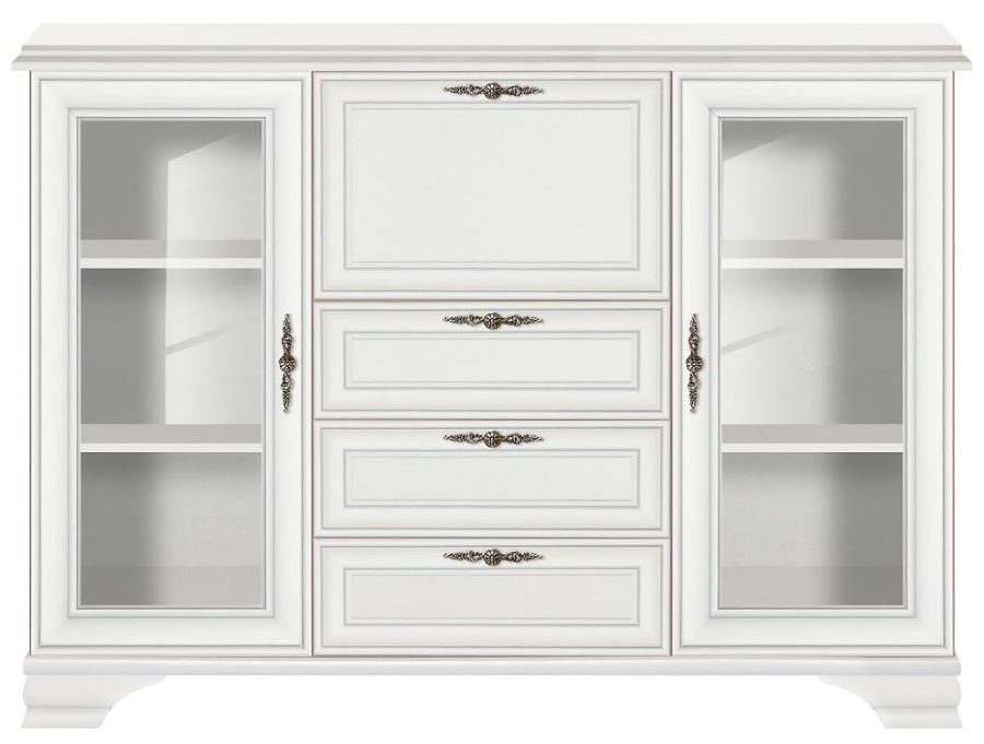 Фото Тумба Kentaki S320-KOM2W3S1B от производителя Black Red White (БРВ) в Керчи по цене 42&nbsp;960 ₽