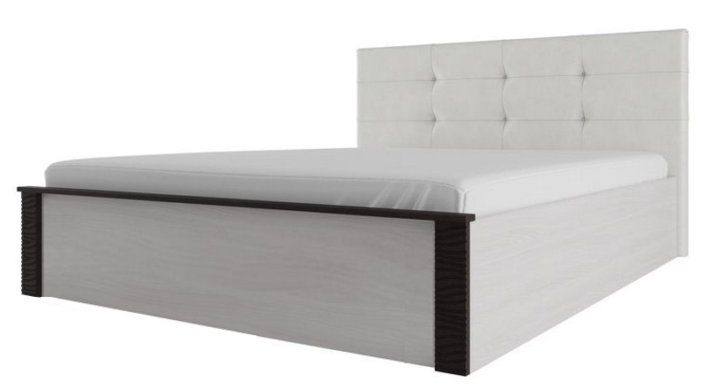 Фото Кровать двуспальная Гамма-20 с мягким изголовьем (СМ 180х200) без основания от производителя SV-мебель в Керчи по цене 34 140 ₽