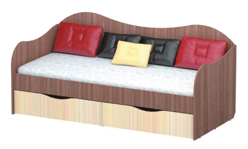 Фото Кровать односпальная Бокс (СМ 90х200) от производителя Пирамида в Керчи по цене 11&nbsp;880 ₽