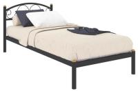 Кровать односпальная Вероника (СМ 90х190) трубка металл в интернет магазине Планета Комфорта Фото metallicheskie-krovati кровать односпальная вероника (см 90х190) трубка металл производитель Милсон