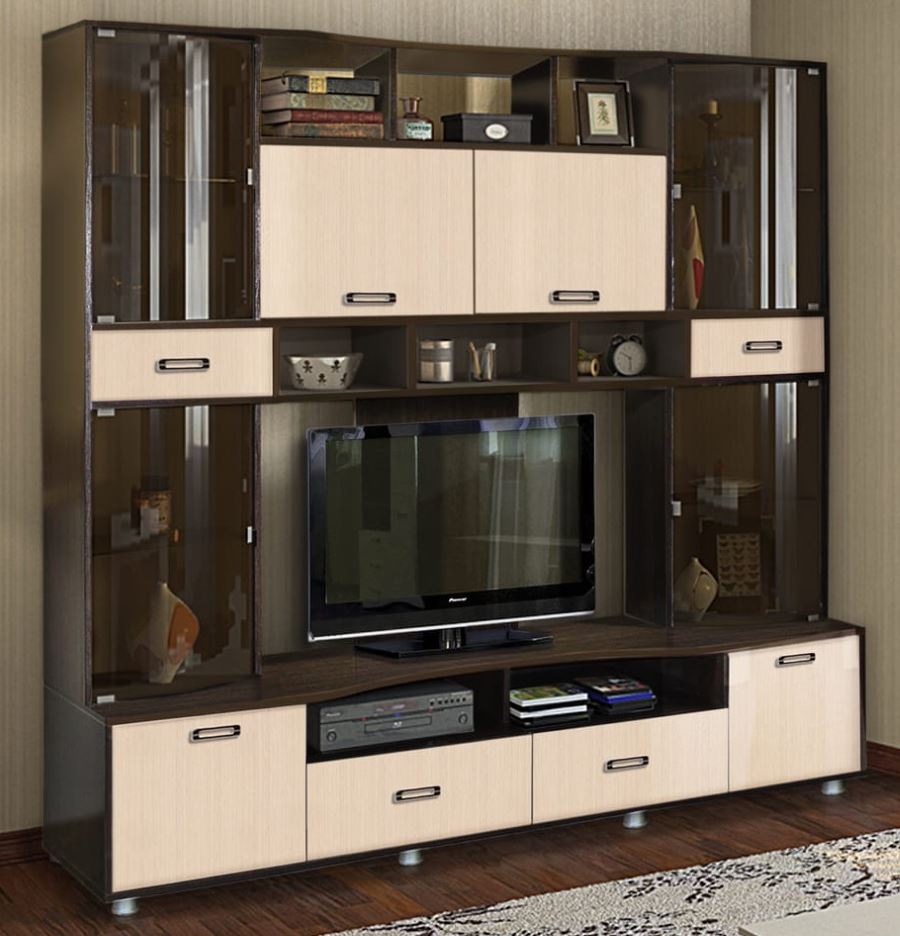 Фото Гостиная Аллегро вар.№4 ЛДСП от производителя Диал в Керчи по цене 21&nbsp;710 ₽