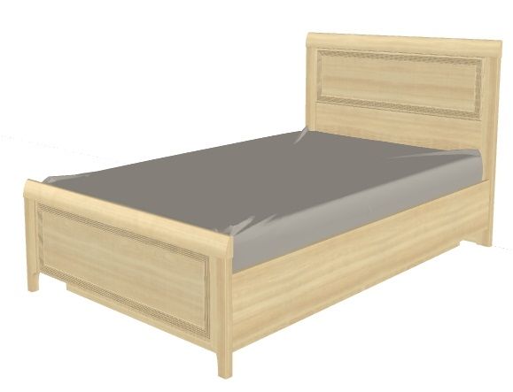 Фото Кровать односпальная Карина КР-1021 (СМ 120х200) с подъемным механизмом от производителя Лером в Керчи по цене 43 050 ₽