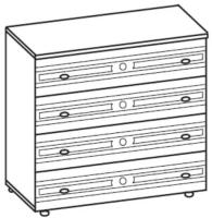 Фото  комод вега-10 производитель Ставрополь Мебель