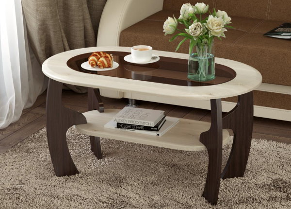 Фото Стол журнальный Маджеста-2 от производителя Олмеко в Керчи по цене 6&nbsp;650 ₽