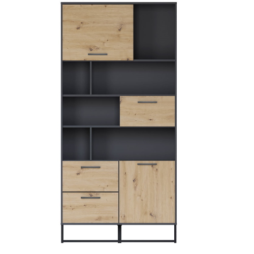 Фото Шкаф Brooklyn B172-REG1D2B2S от производителя Black Red White (БРВ) в Керчи по цене 32 270 ₽