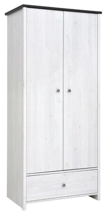 Фото Шкаф Порто SZF2D1S (89) двухдверный от производителя Black Red White (БРВ) в Керчи по цене 20 080 ₽